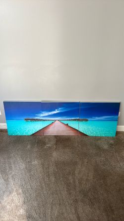 3 piece picture wall art