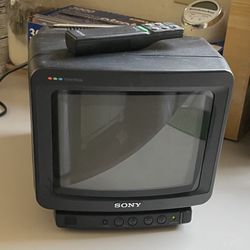 SONY Trinitron 8" Color TV Model KV-8AD10