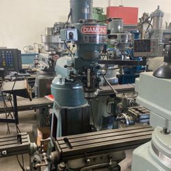 Bridgeport Diamond Mill Milling Machine