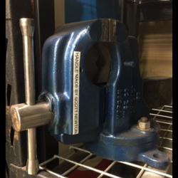 Morgan 88 Vise / 41/2 Jaws Pipe Jaws  / Swivel Base  / Made in USA Vice