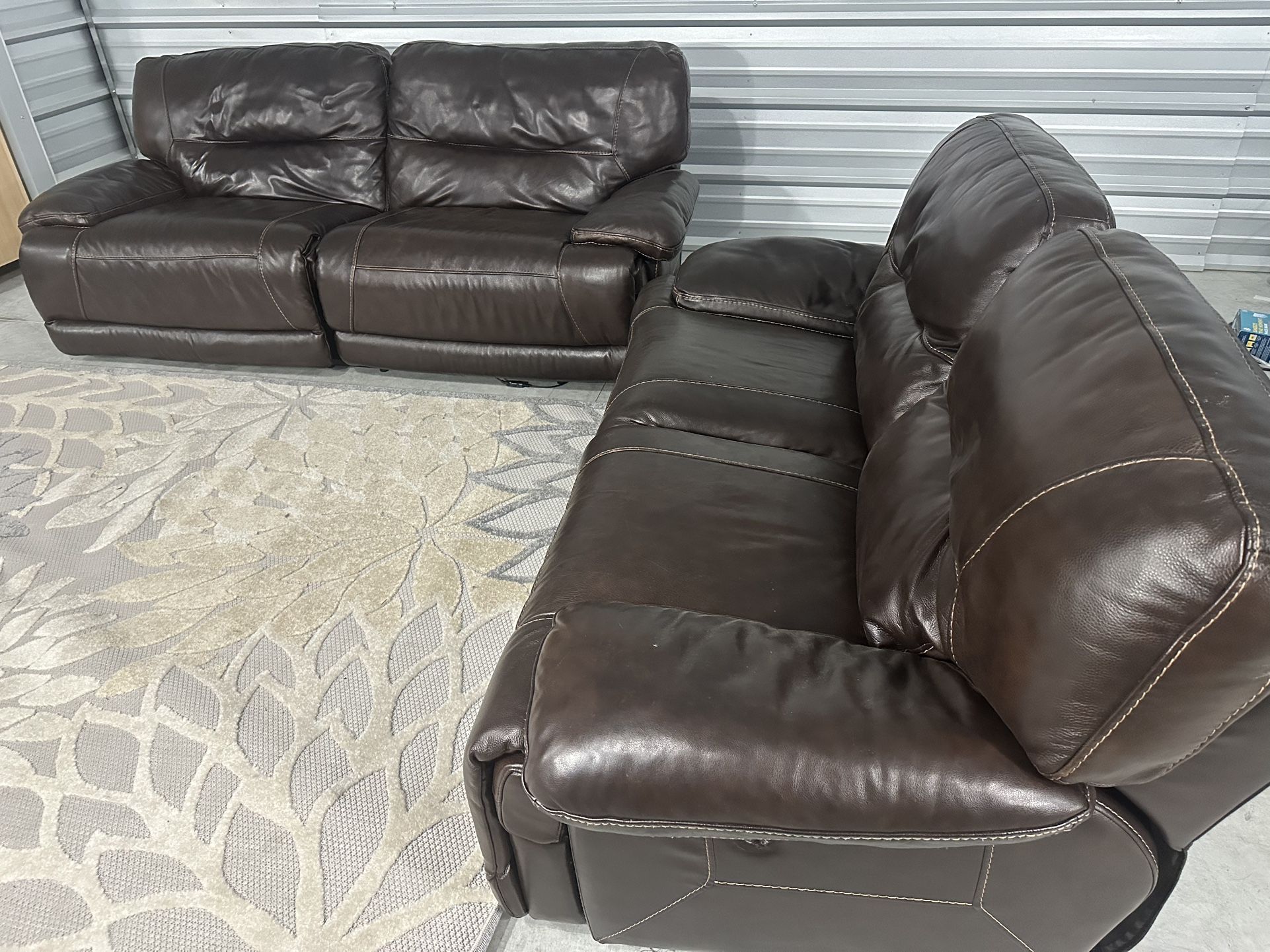 Power Reclining Couch And Loveseat