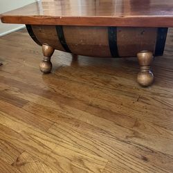 Bourbon Barrel Coffee Table