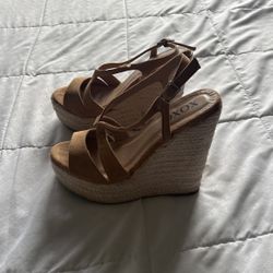 Tan Wedges