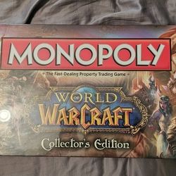 Factory Sealed World Of Warcraft Monopoly Collector's Edition