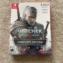The Witcher 3 Wild Hunt Complete Edition [ Box Set ] (Nintendo Switch) Sealed