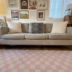 3 Seater Sofa, 85” W, Removable Cushion Covers