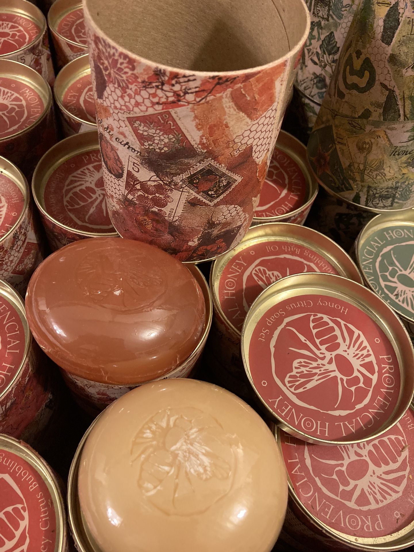 Provencial Honey Citrus Soap Set