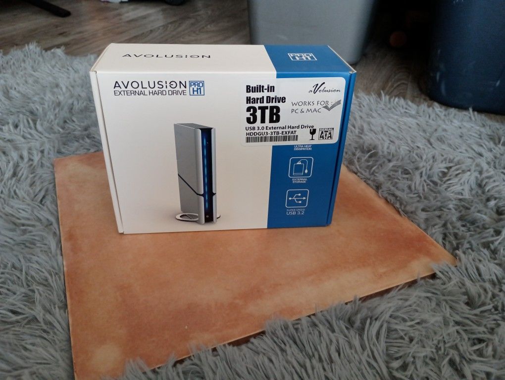 Avolusion Pro H1 External Hard Drive for Sale in Tucson, AZ - OfferUp