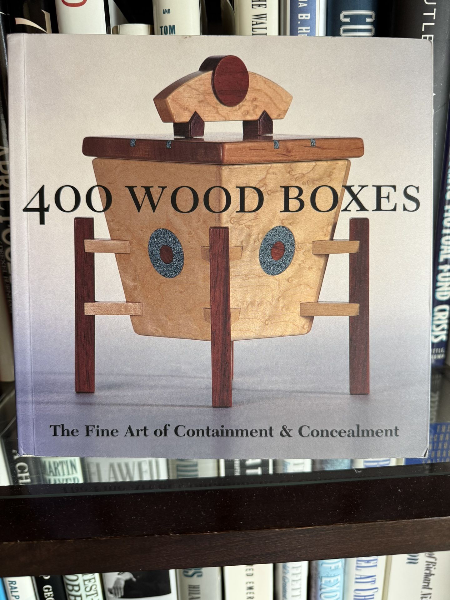 400 WOOD BOXES