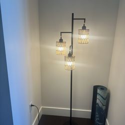 Boho Tree Standing Tall Lamp