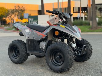 NEW 2027 Kayo Storm 70 EFI Kids ATV - Grey - Fuel Injected Youth Quad