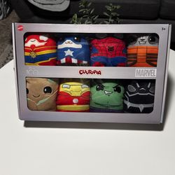 Marvel Squishmallow Plushies 8 Pack Easter Gift