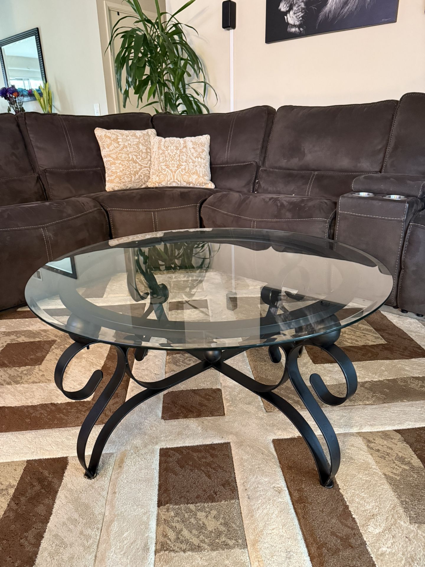 Modern Glass Coffee Table
