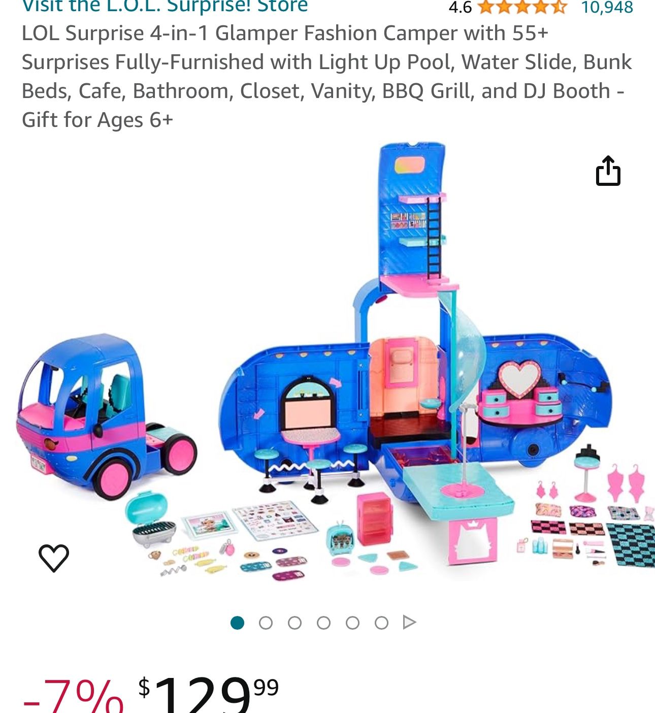 LOL Camper Surprise With Bonus Dolls And Accessories 
