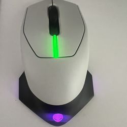 Alienware 610M Wired/Wireless Gaming Mouse - Lunar Light