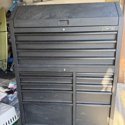 Large Tool Chest on Heavy Duty Casters