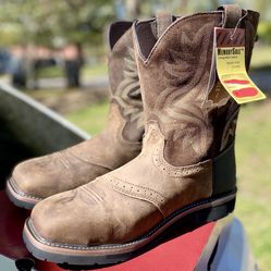 Buffalino Waco St Work Boots Size 14