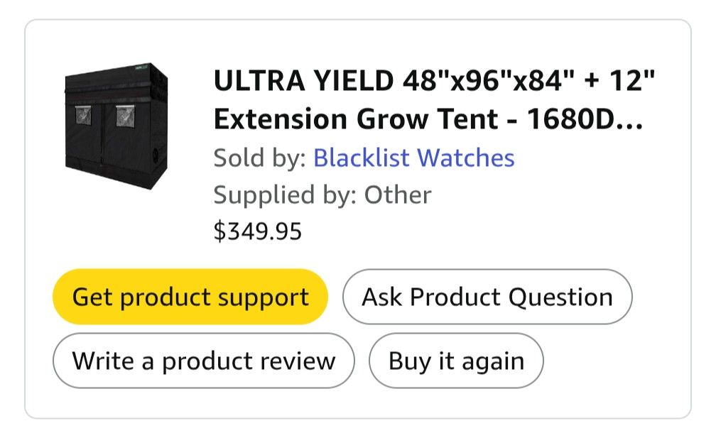Ultra Yield Grow Tent 8x12ft