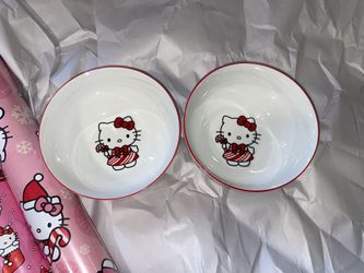 Hello Kitty Christmas Bowl Set