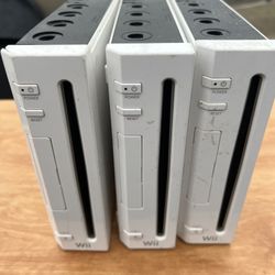 Nintendo Wii Consoles As Is untested 