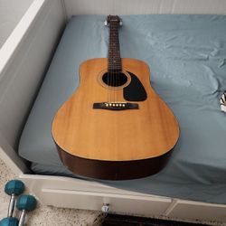 Fender acoustic guitar
