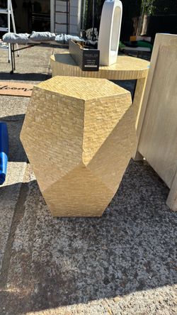 Ceramic-like side table