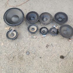 Bocinas  (Spiker)1-12 "     4- 8"      2-6"    2 -4"