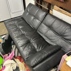 Free Futon Couch Bed Leather