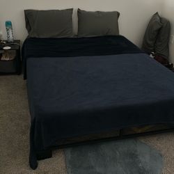 Free Queen Bed/ Low Profile Frame