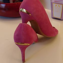 Calvin Klein pink heels