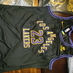 All City Laker Jersey Number 23 LeBron