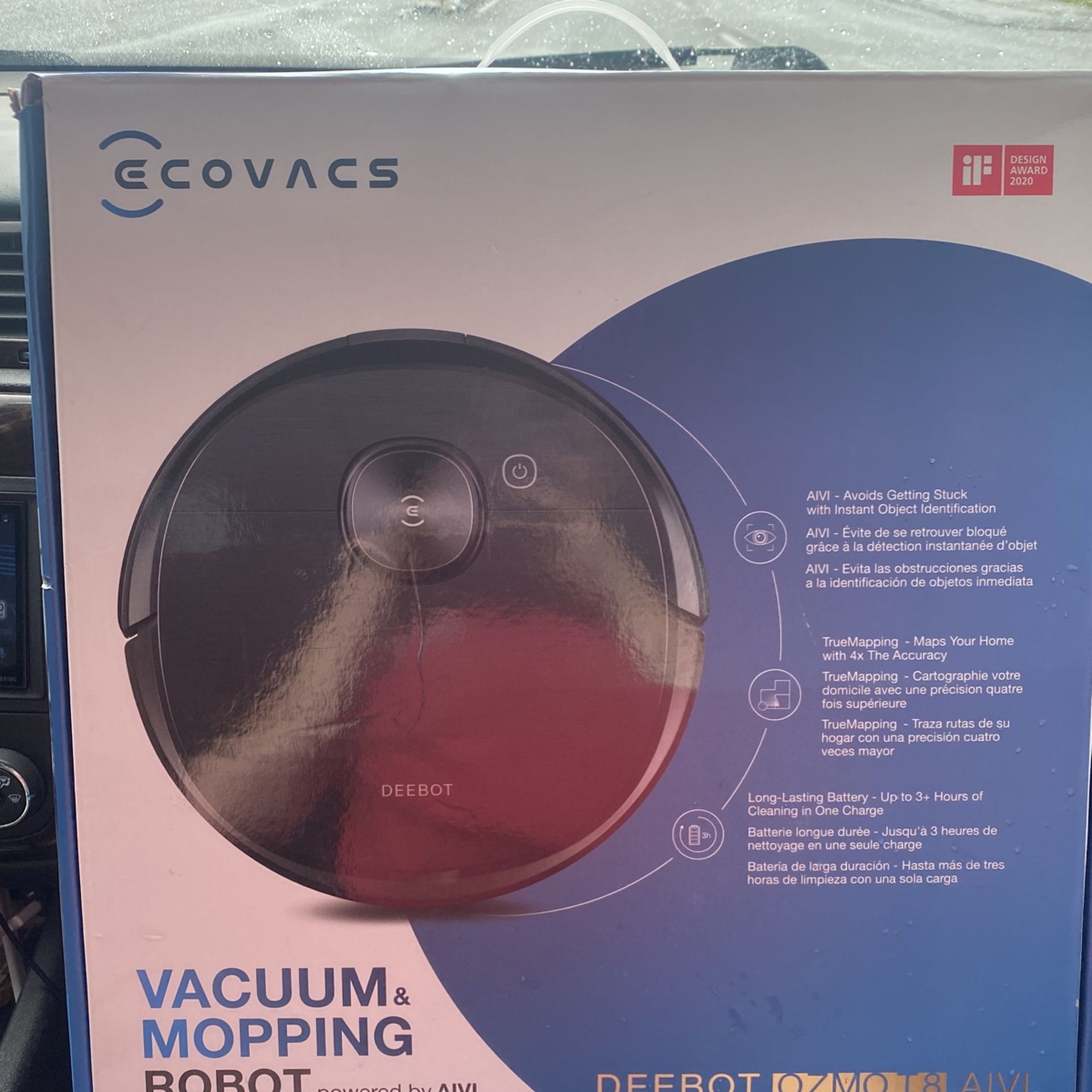 New Ecovacs Vacuum & Mopping Robot