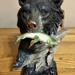 Awesome Grizzly Bear Figurine 