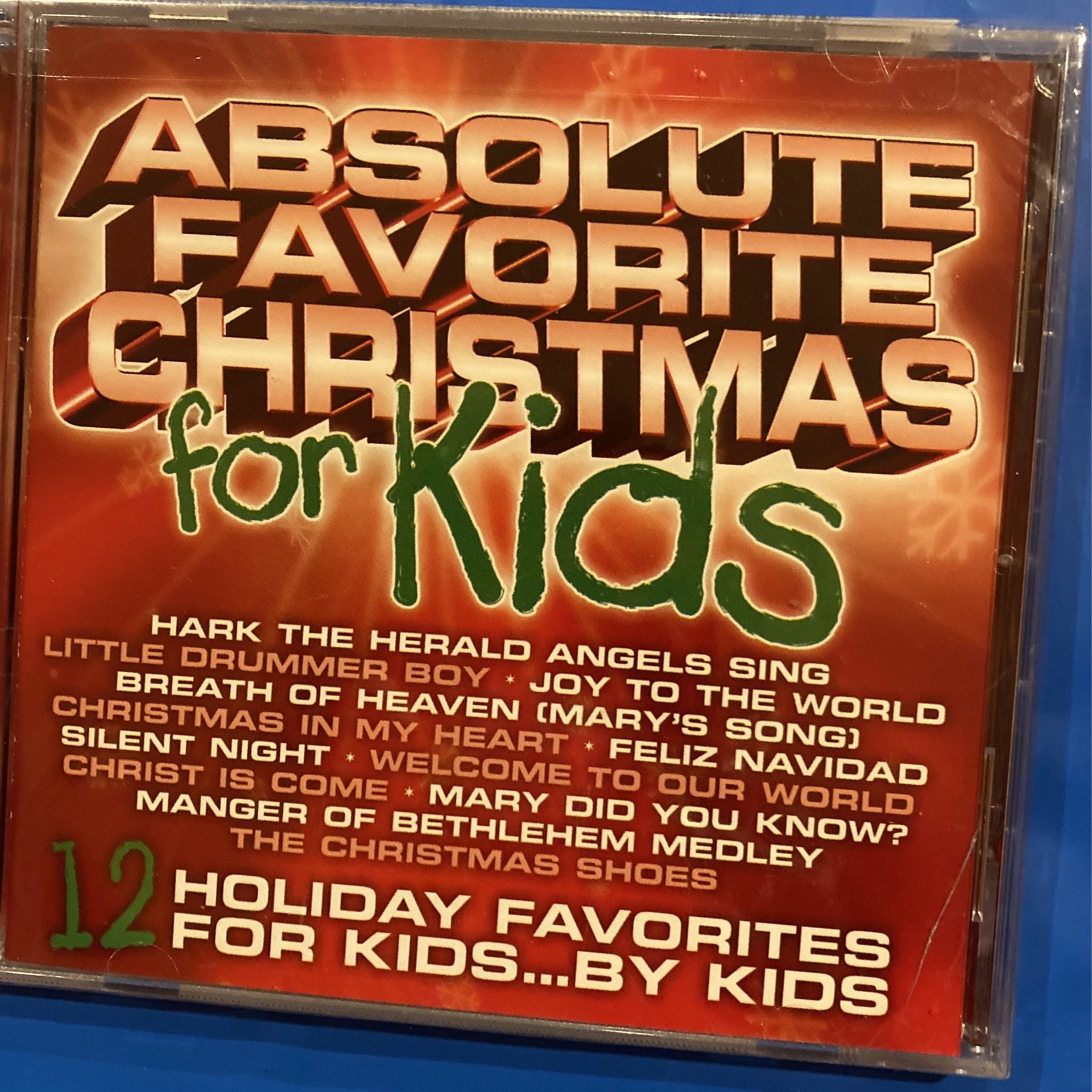 Christmas CD New! Absolute Favorite Christmas For Kids
