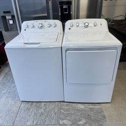 GE Washer And Electric Dryer Almost New Working Perfect Clean One Receipt For 90 Days Warranty 