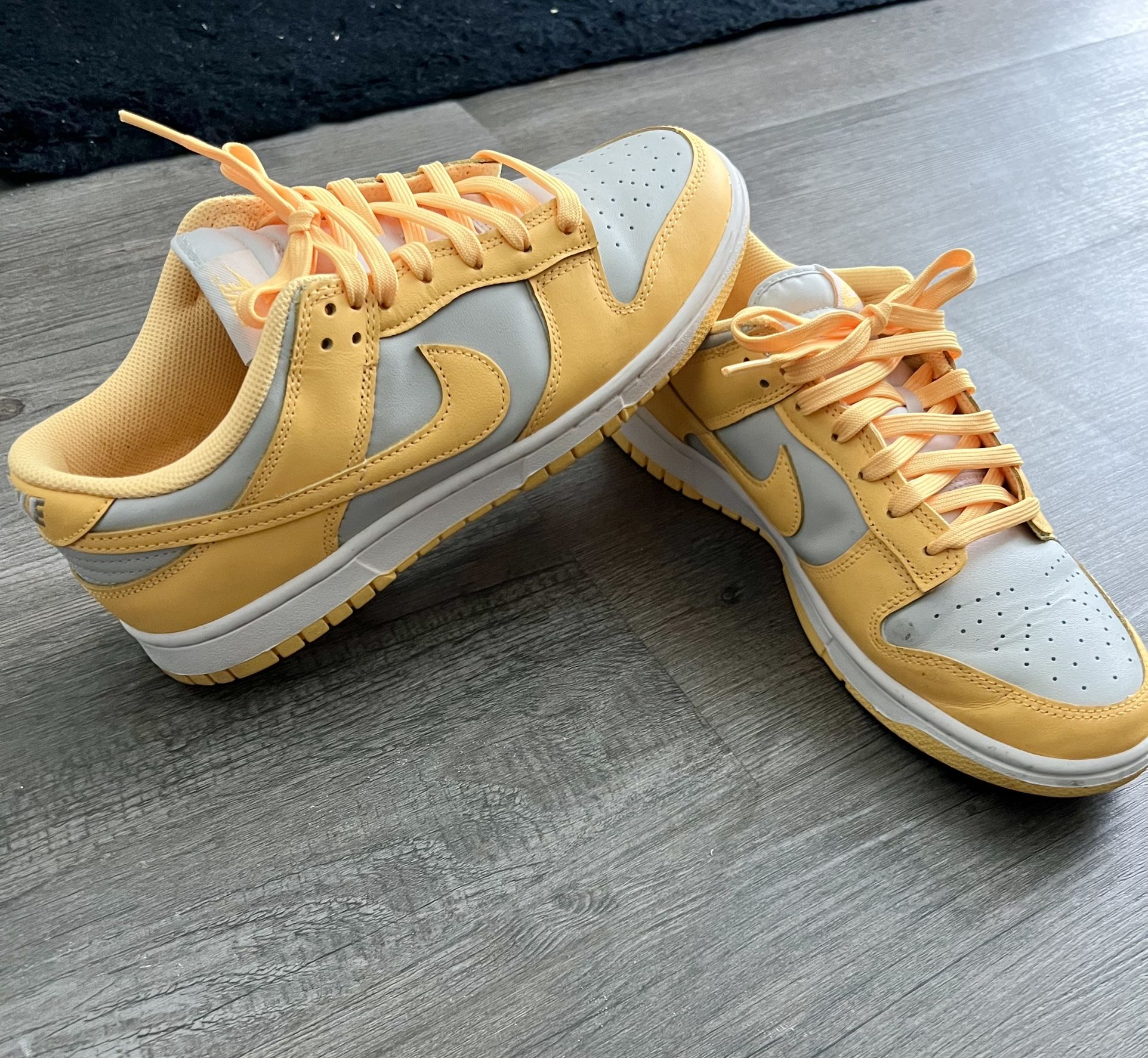 Yellow Nike Dunks