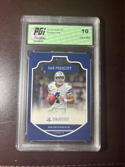 2016 Panini Color Match Short Print Dak Prescott Rookie Gem Mint 10