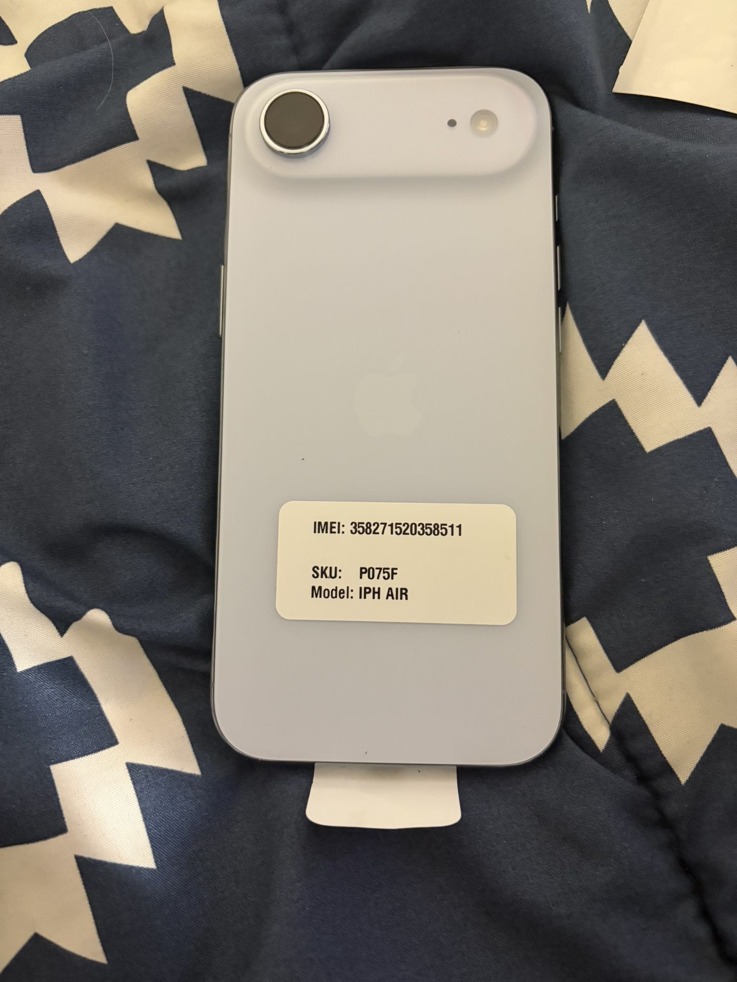 Apple iPhone Air 256GB Sky Blue AT&T