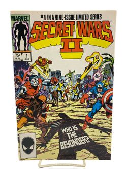 1985 Marvel Comic Secret War 2 No. 1