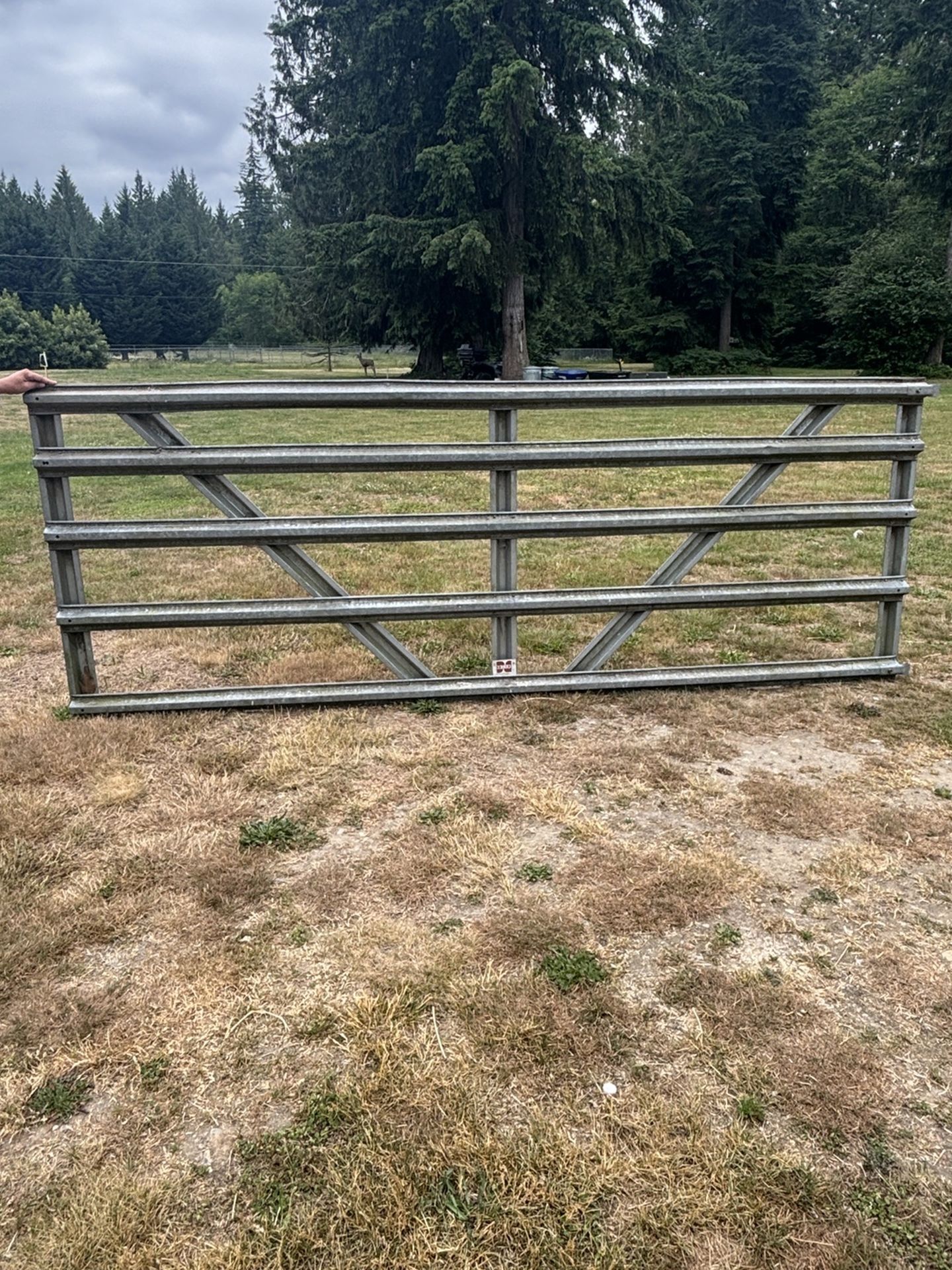Aluminum 12’ Farm gate