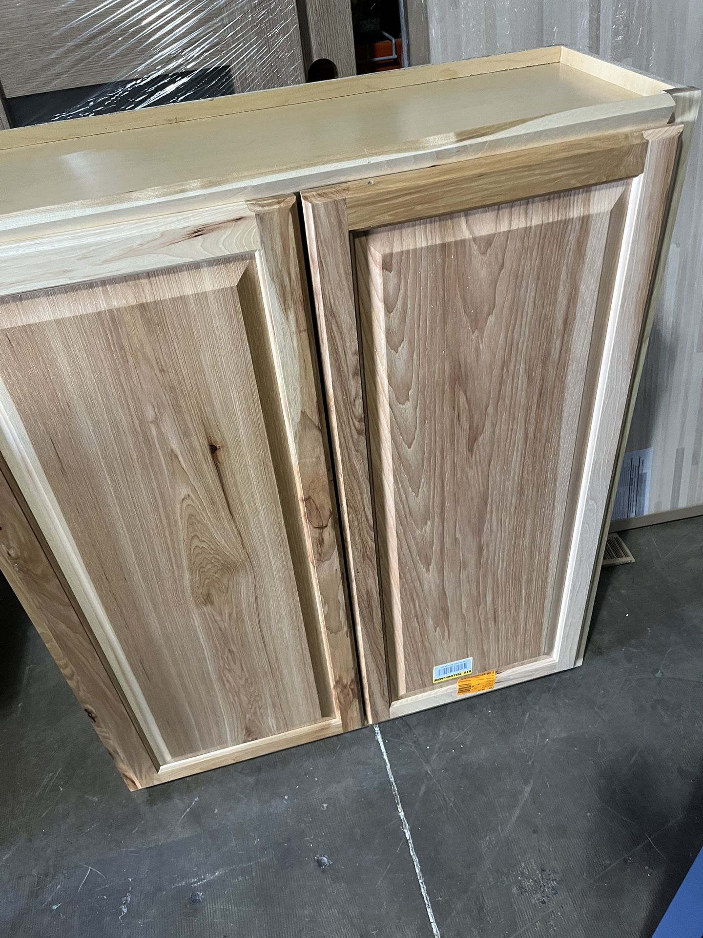 Hickory Wall Cabinet
