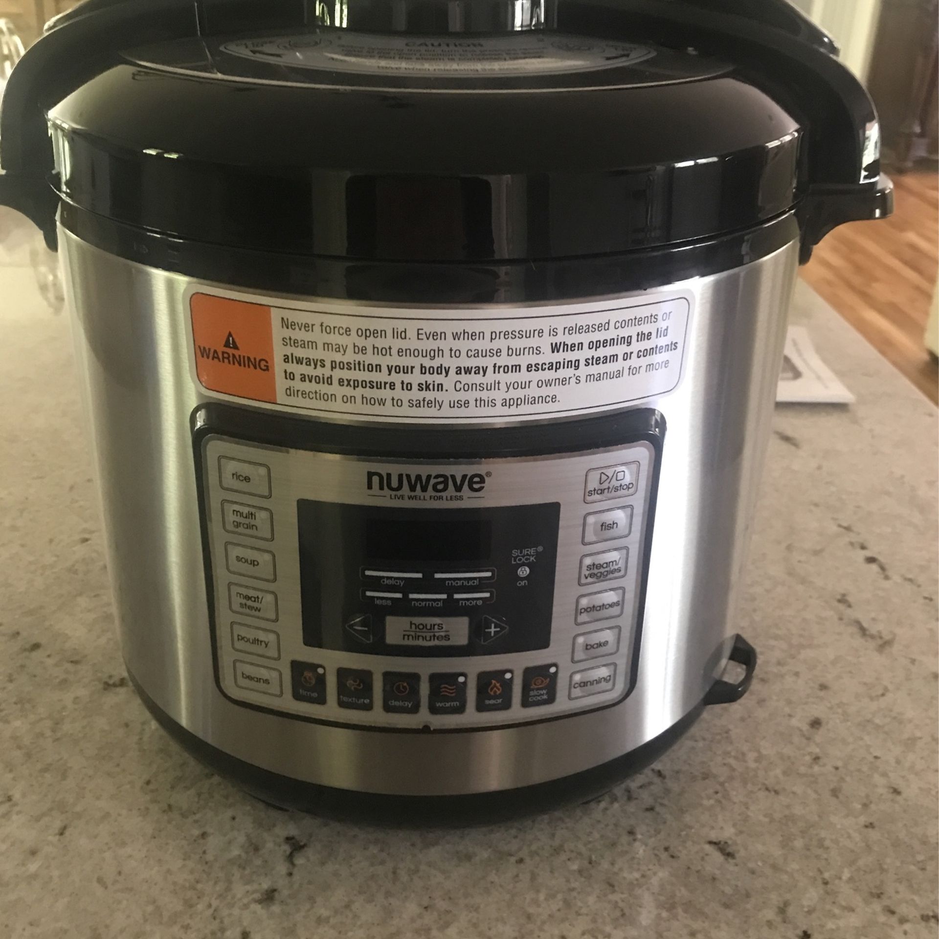 NuWave 8Q Nutri Pot Digital Pressure Cooker