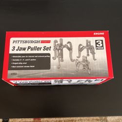 Harbor Freight Three-Jaw Puller Set, 3 Piece