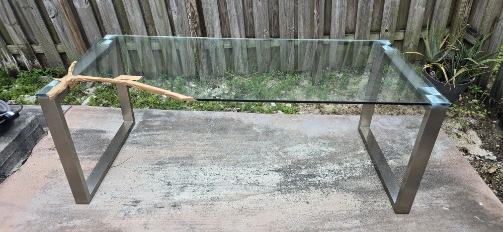 FREE Modern Glass Dining Table