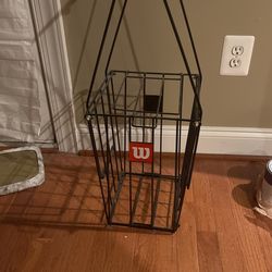 Wilson Tennis Ball Hopper Basket