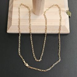 14k Gold Necklace 22 Inch