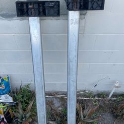 Pair of 03-09 H2 HUMMER roof racks  set of 2