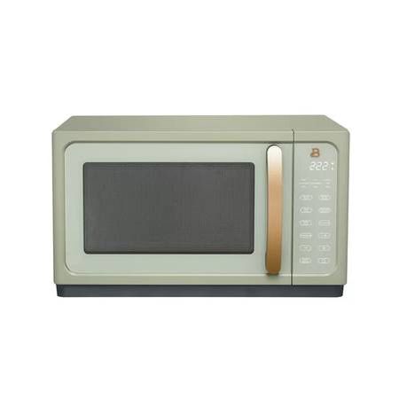 Drew Barrymore Beautiful 1.1 Cu ft 1000W Microwave Oven, Green