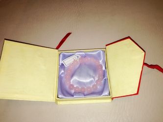 Authentic pink crystal bracelet