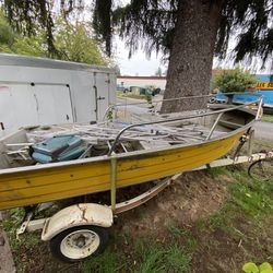 12 Foot Duraboat Boat with Trailer! 
